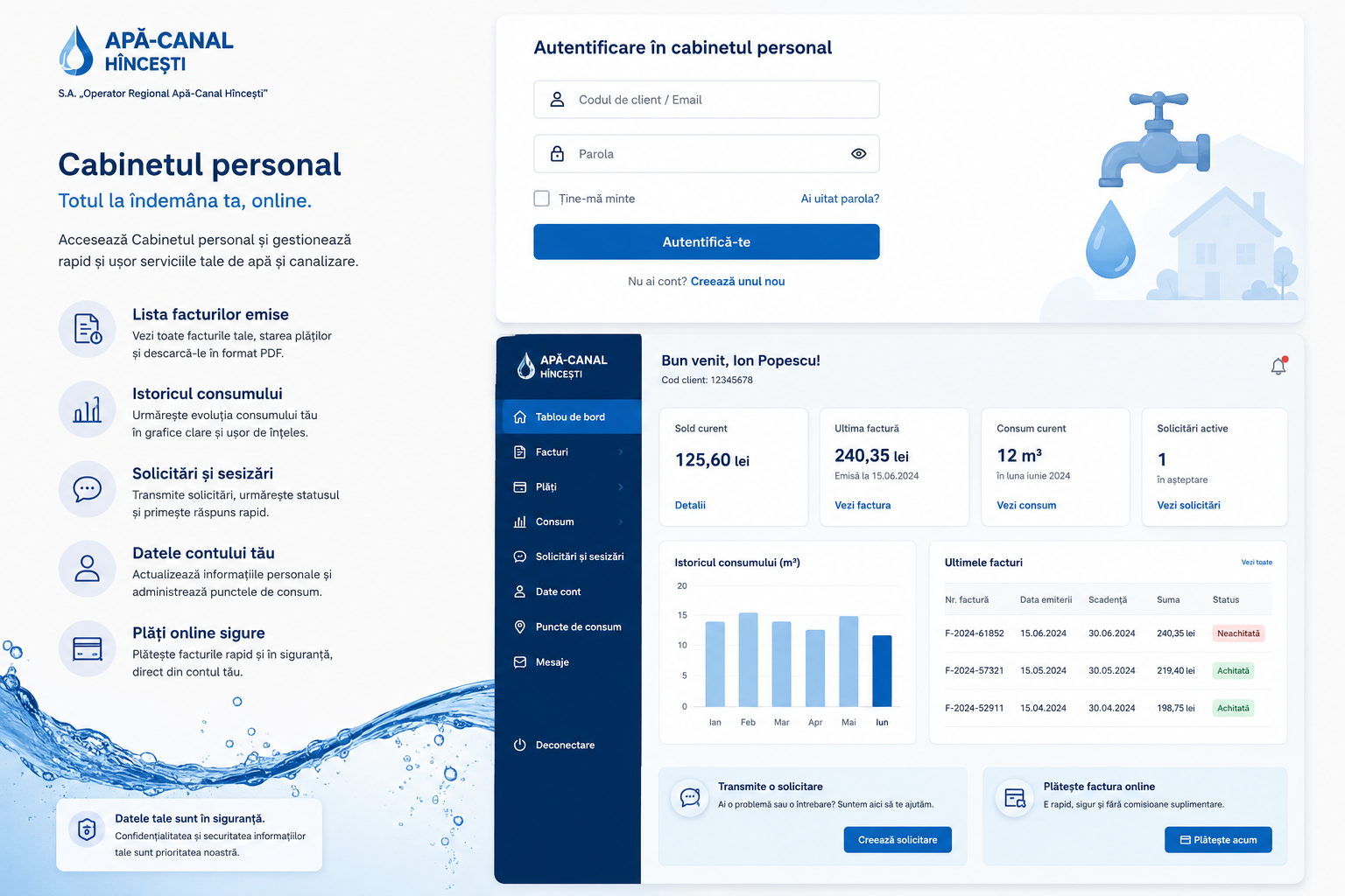 cabinet-personal-apa-canal-hincesti